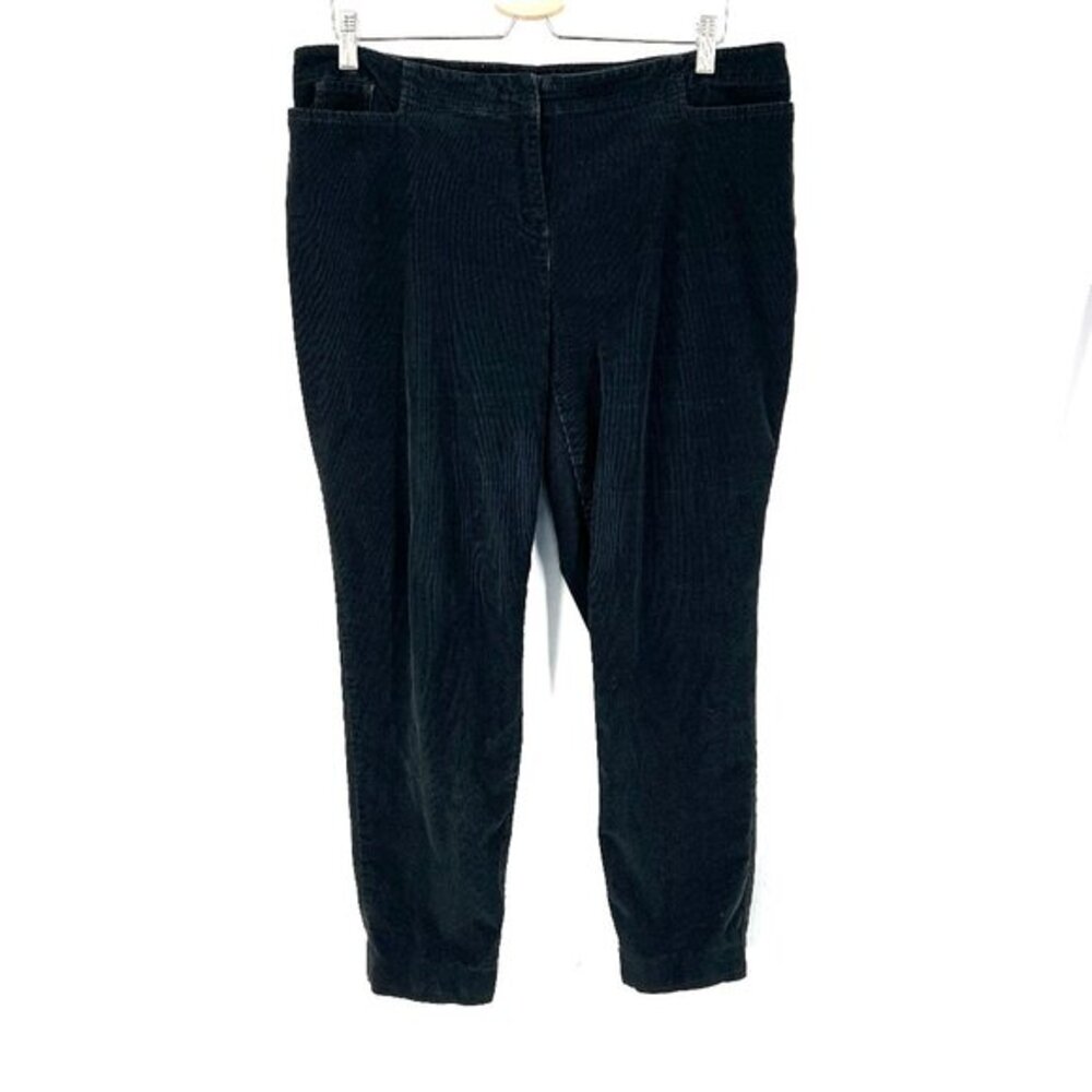 J. Jill fine wale‎ corduroy  pants mid high rise waist classic preppy 14 petite